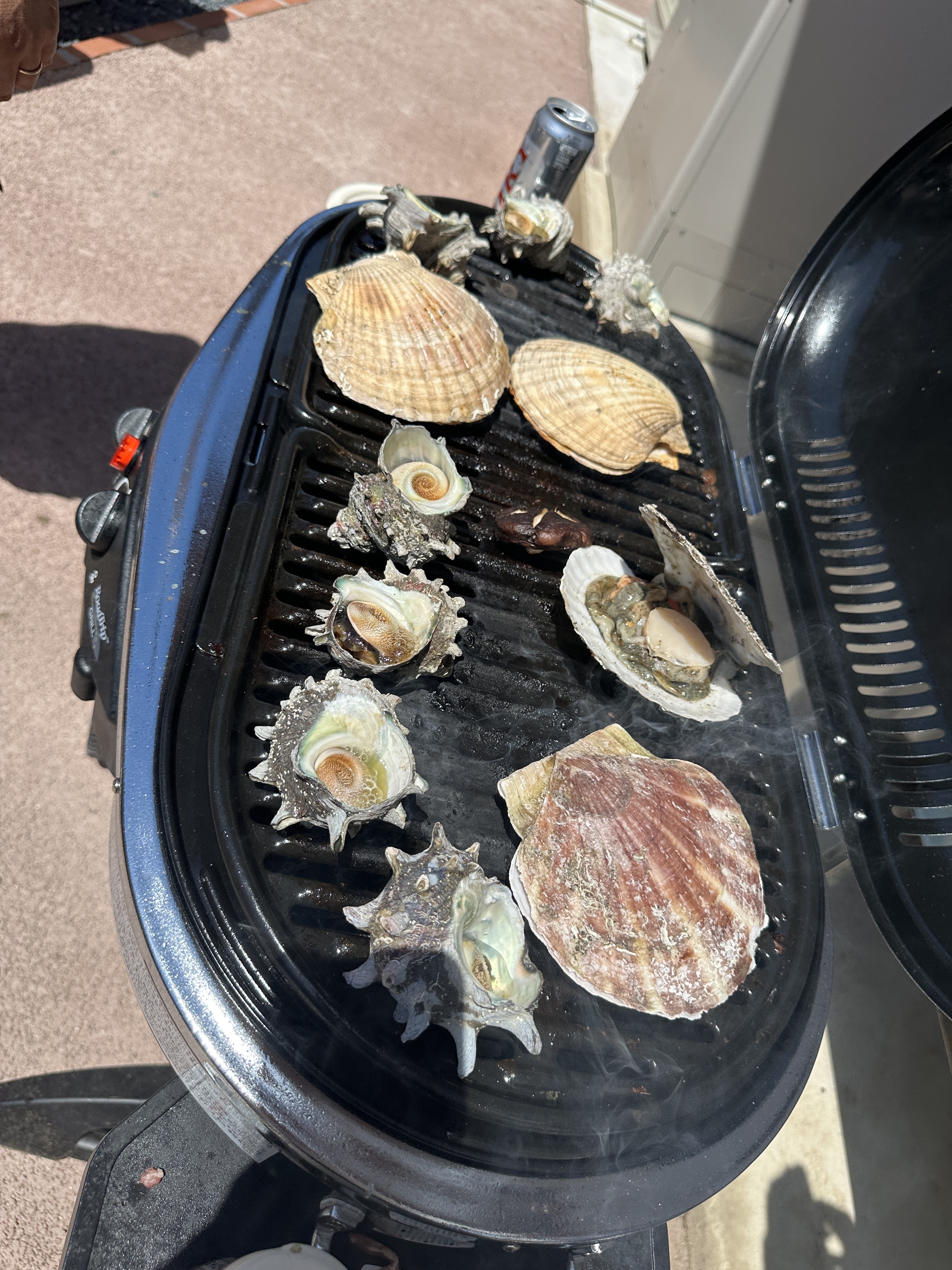 仲間とBBQ